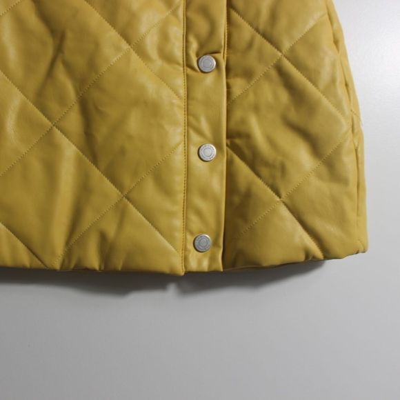 Yellow Quilted Kids Skirt - Picture 4 of 13